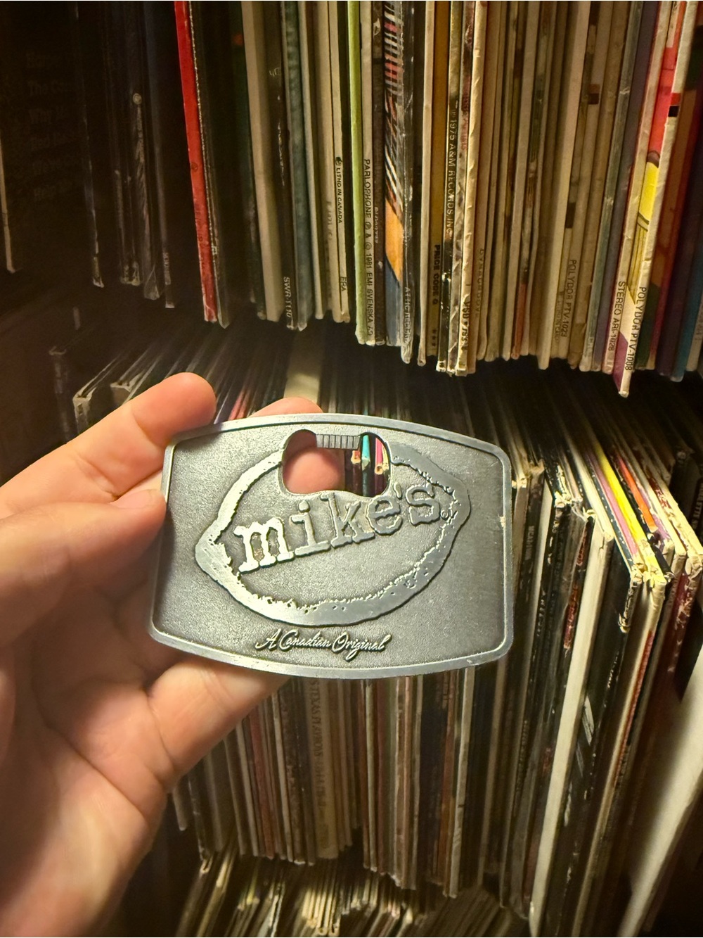 Mikes Hard Lemonade Belt Buckle With Bottle Opener